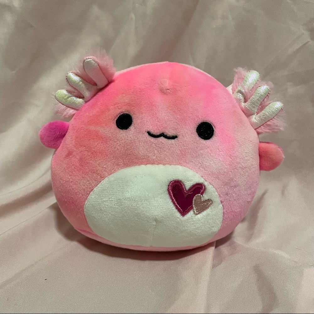 Aleka the Axolotl Valentine’s Day 4.5” Squishmallow